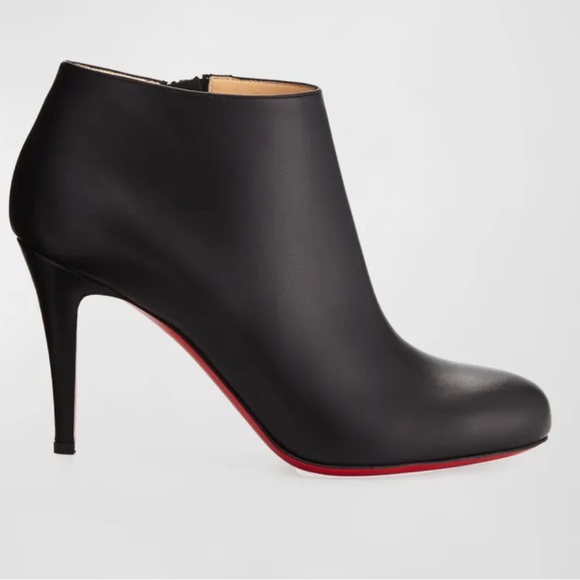 Christian Louboutin Shoes - NIB Christian Louboutin Sz 11 Belle Leather Red Sole Ankle Boot